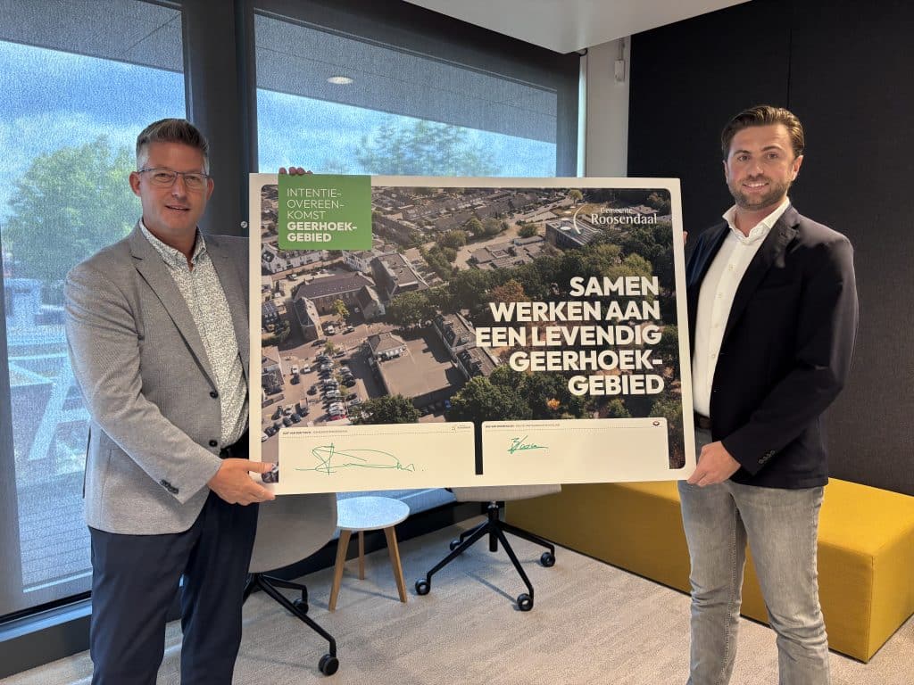 Gemeente Roosendaal en Rialto Vastgoedontwikkeling zetten volgende stap voor Geerhoekgebied in Wouw