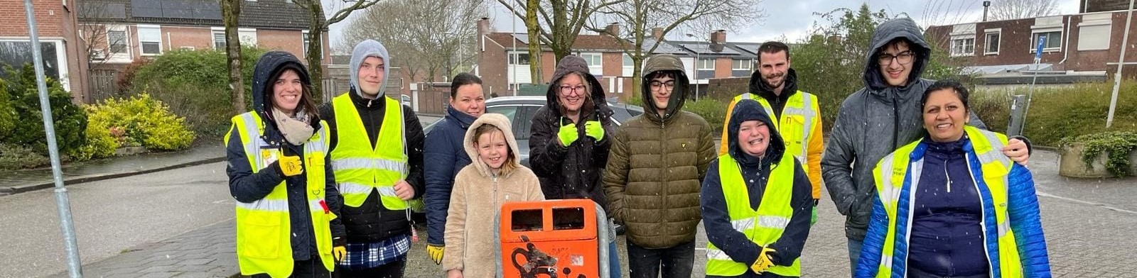 Inwoners doen massaal mee aan  Landelijke Opschoondagen