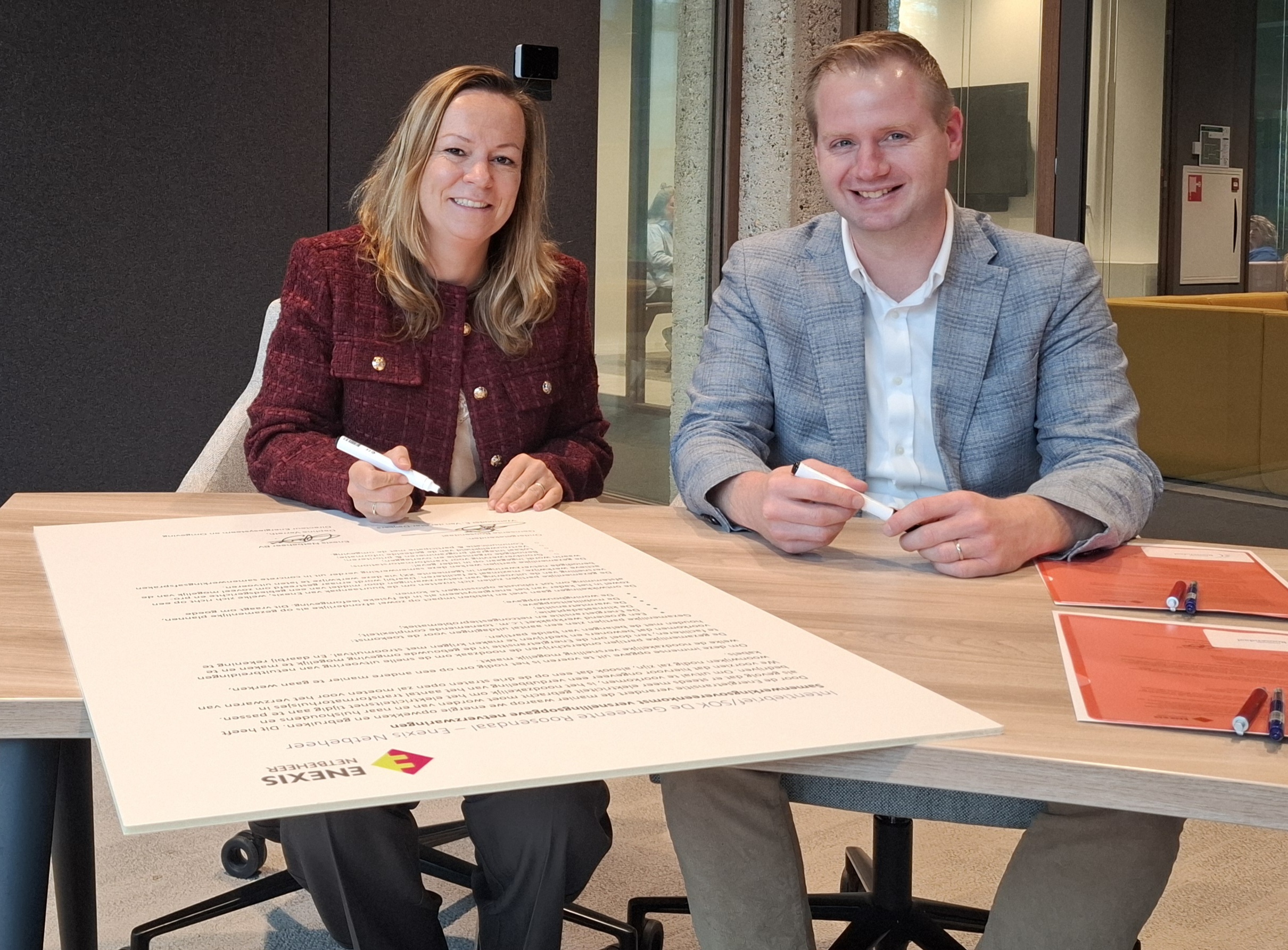 Gemeente Roosendaal en Enexis zetten samen stap richting toekomstbestendige energievoorziening