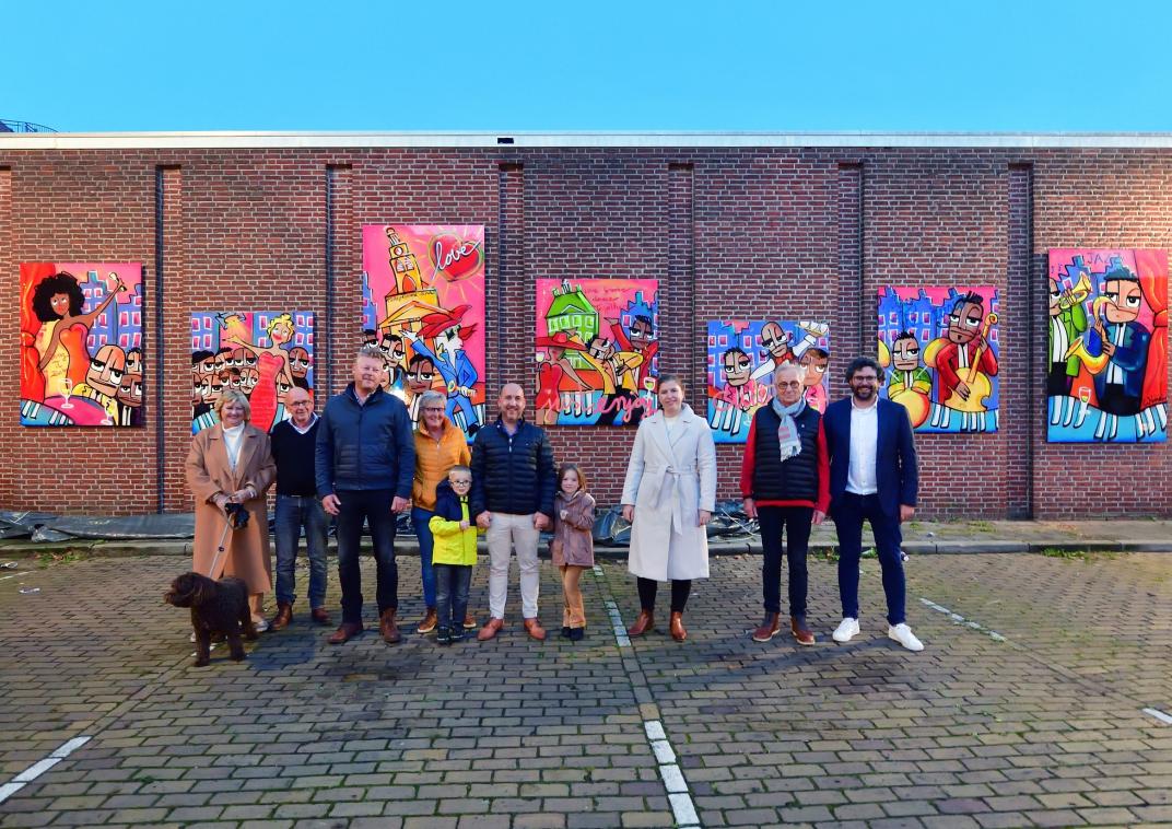 Onthulling kunstwerk