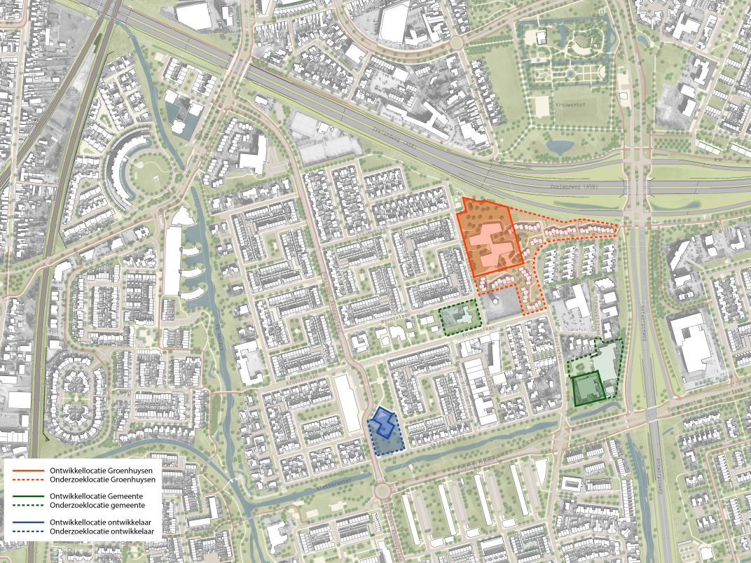 Projectkaart Kroeven Noordoost